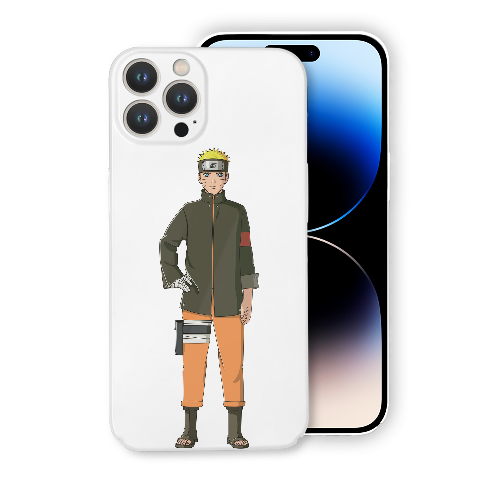 （画像用） NARUTO -ナルト- うずまき ナルト Uzumaki Naruto 【iPhone 14シリーズ対応】ハードケース